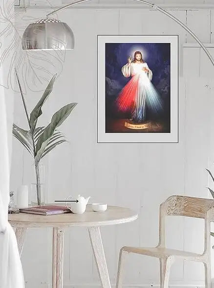 Jesus Christ Divine Mercy Oil Painting Art Canvas Poster for Decoration