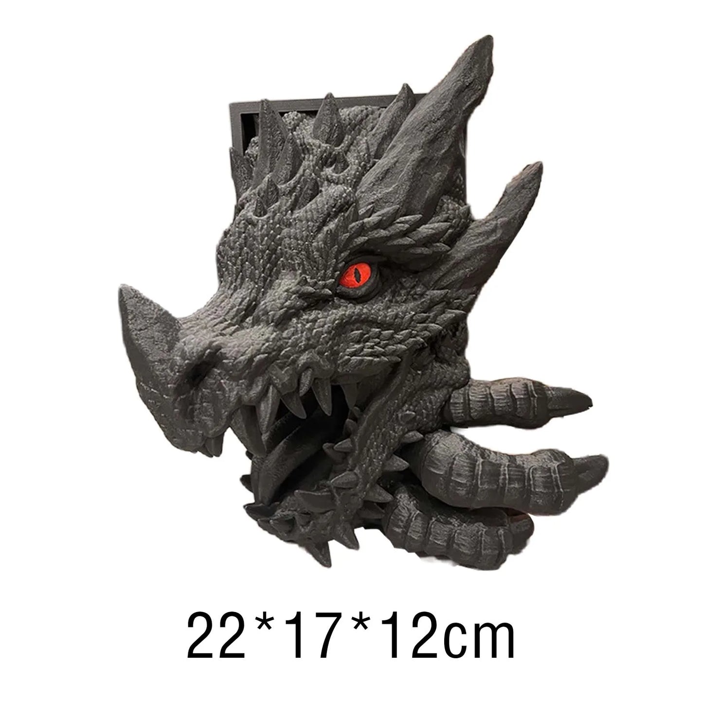 Dragon Statue Bookend Creative Book Holder Bookshelf/ Office Home Decoration